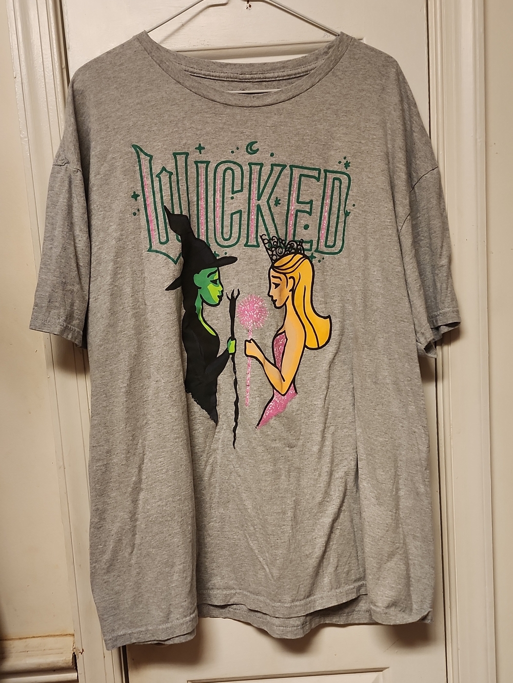 Grey 'Wicked' Graphic Tee